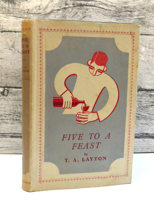 Five To A Feast By T.A. Layton 1948 book front cover