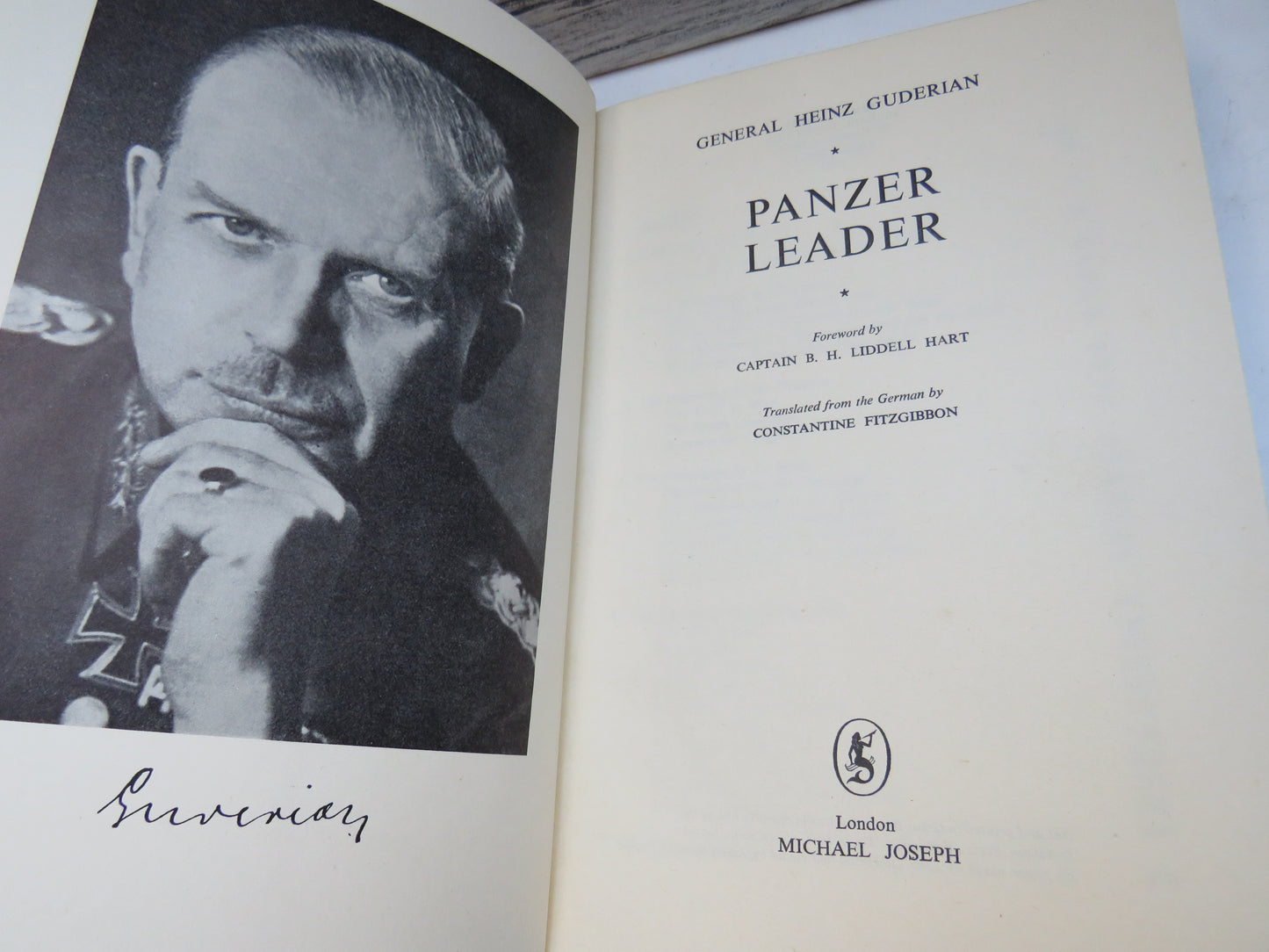 Panzer Leader By General Heinz Guderian 1952