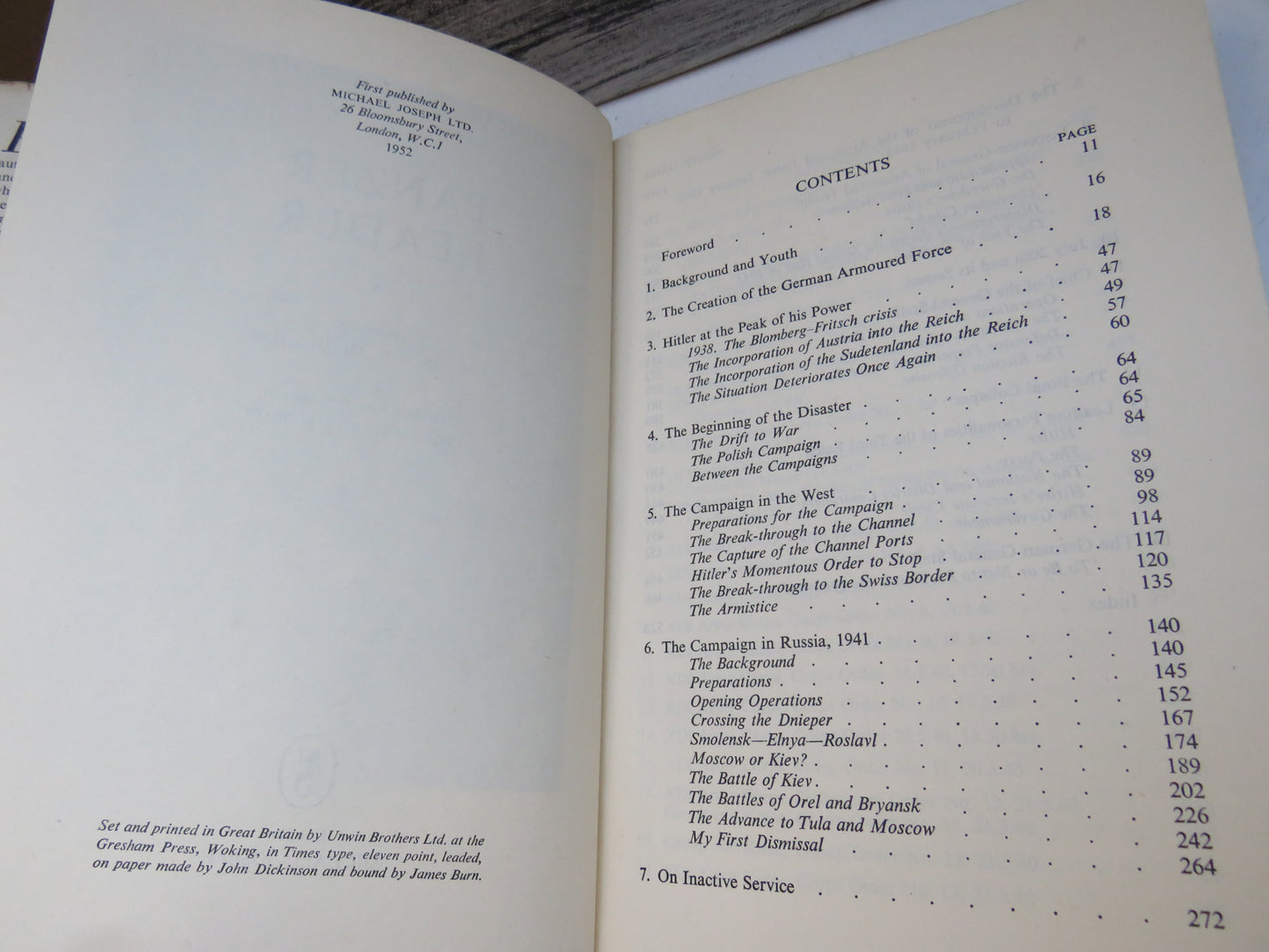 Panzer Leader By General Heinz Guderian 1952