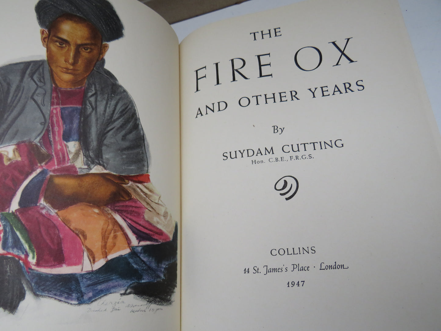 The Fire Ox and Other Years By Suydam Cutting 1947