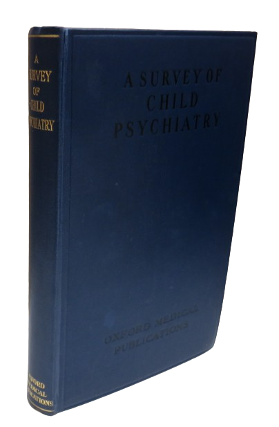 A Survey of Child Psychiatry Contributed By Contemporary British Authorities 1939 book front cover