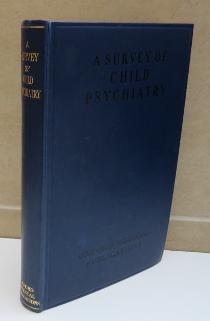 A Survey of Child Psychiatry Contributed By Contemporary British Authorities 1939 book image 2