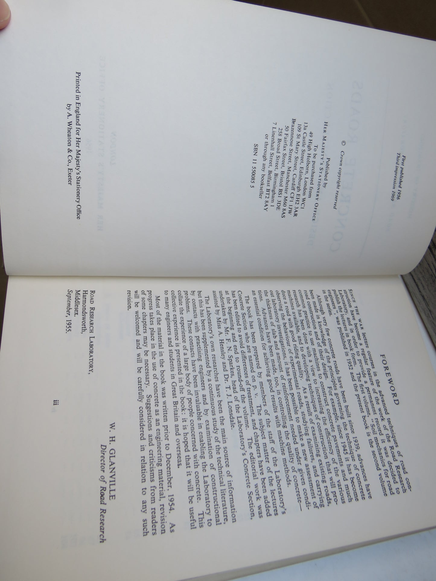 Concrete Roads Design and Construction 1956