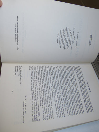 Concrete Roads Design and Construction 1956 book image 6