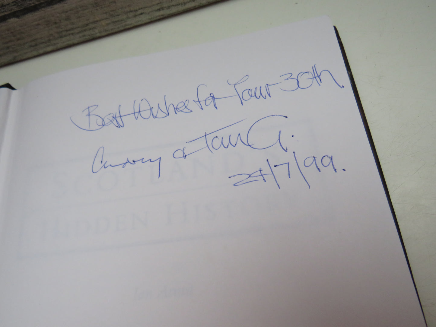 Scotland's Hidden History By Ian Armit 1998