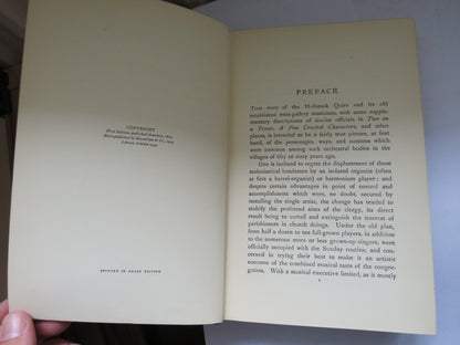 Under The Greenwood Tree or The Mellstock Quire A Rural Painting of the Dutch School By Thomas Hardy book image 4