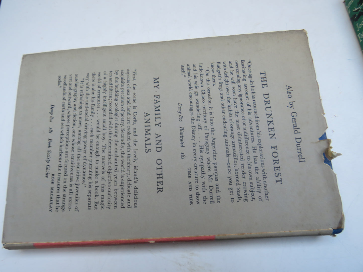 Encounters With Animals By Gerald Durrell 1958 With Illustrations By Ralph Thompson