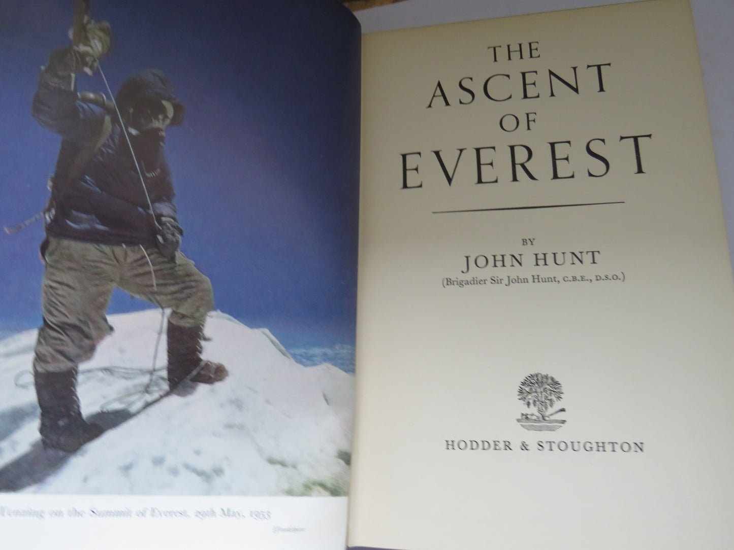 The Ascent of Everest By John Hunt 1953