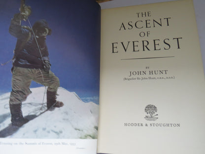 The Ascent of Everest By John Hunt 1953 book image 3
