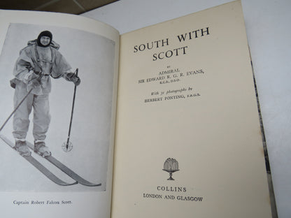 South With Scott By Admiral Sir Edward R. G. Evans With 31 Photographs By Herbert Ponting book image 3