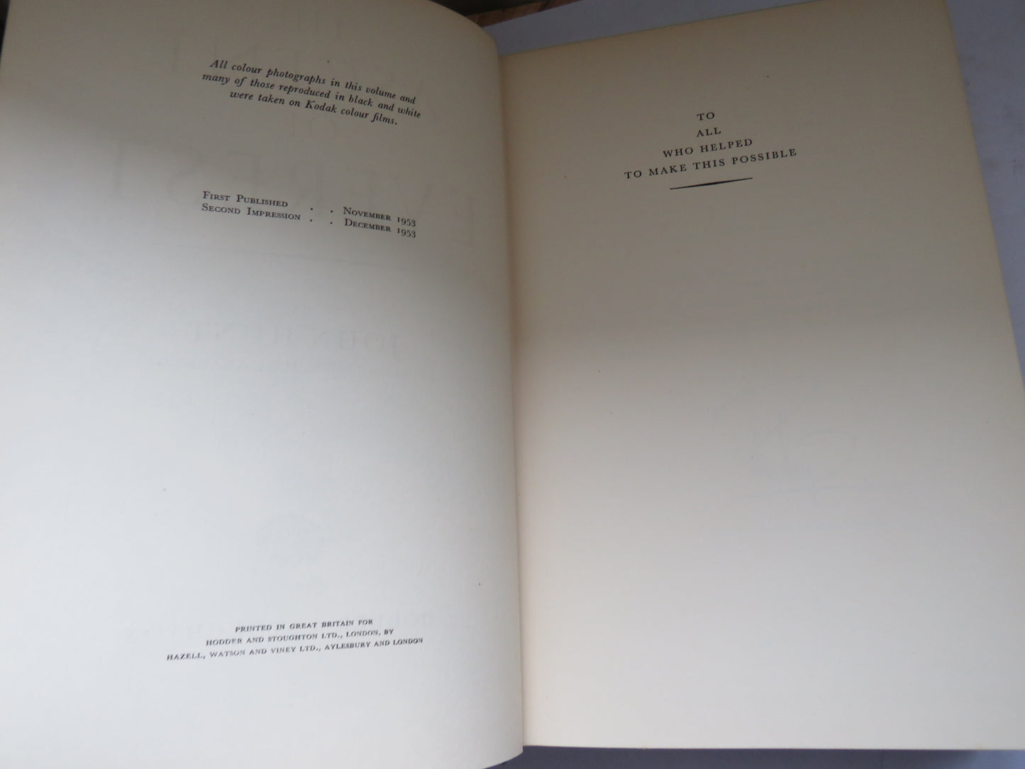 The Ascent of Everest By John Hunt 1953