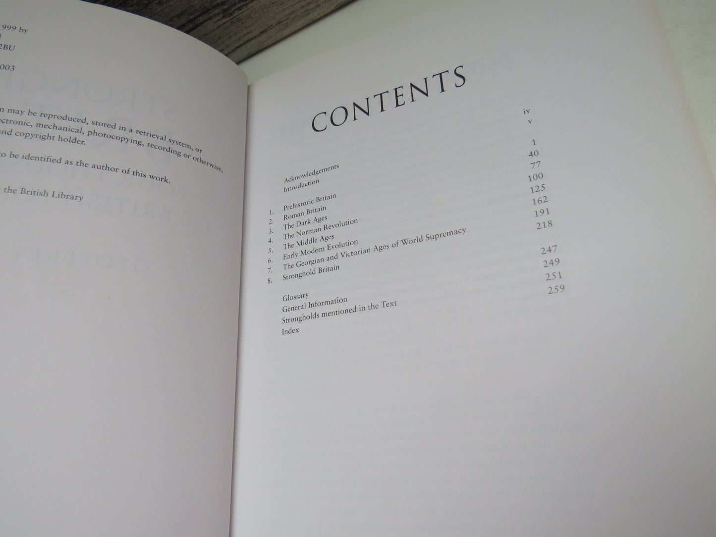 Stronghold Britain Four Thousand Years of British Fortifications By Geoffrey Williams 2003