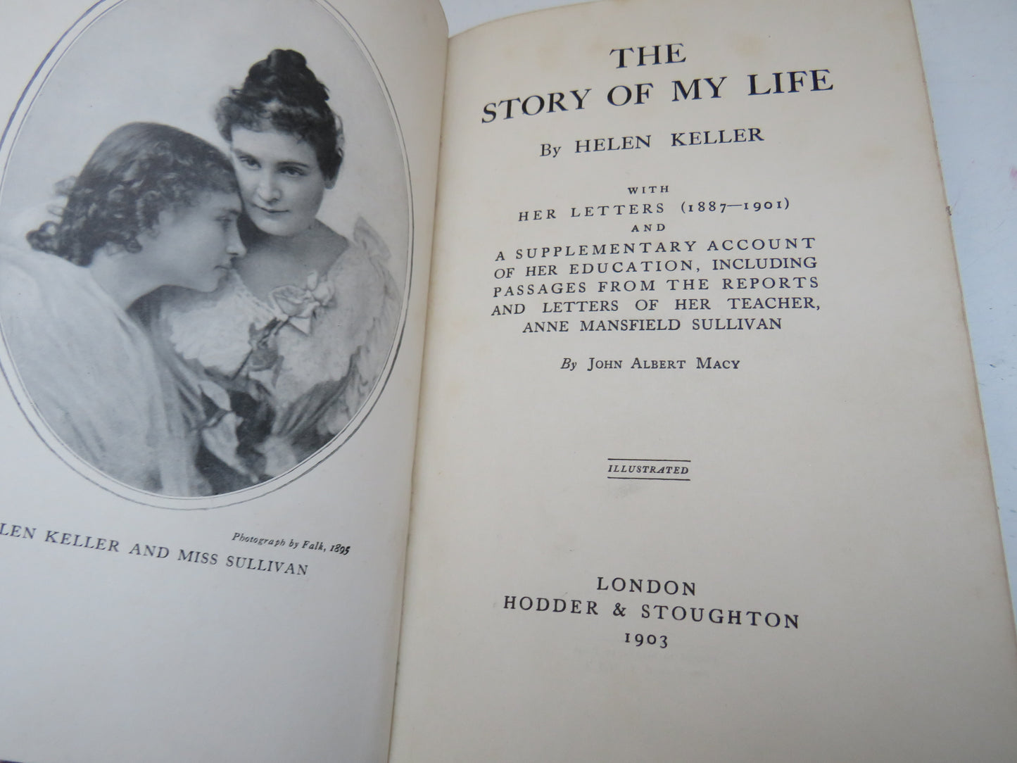 The Story of My Life By Helen Keller 1903 book image 4