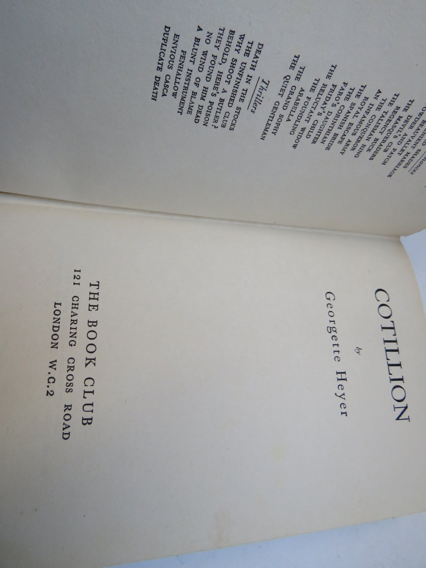 Cotillion By Georgette Heyer 1954