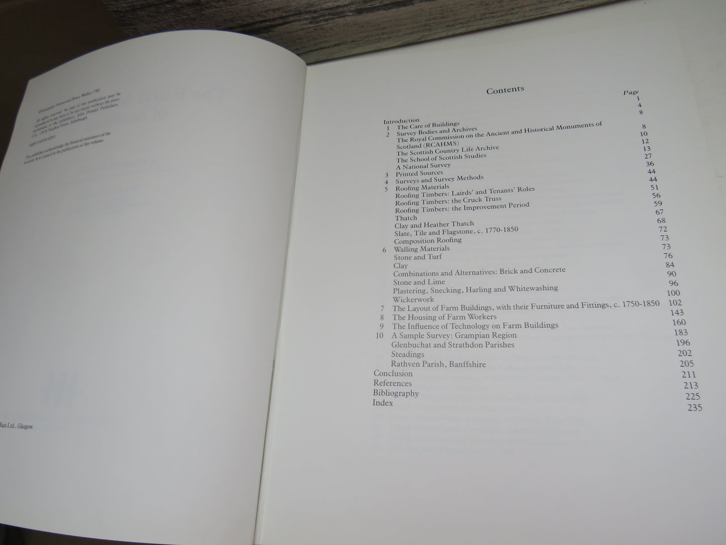 The Rural Architecture of Scotland By Alexander Fenton & Bruce Walker 1981