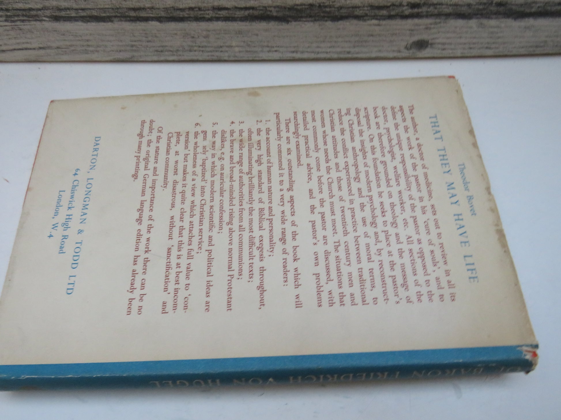 Spiritual Counsels and Letters of Baron Friedrich Von Hugel Edited and Introductory Essay By Douglas book image 2