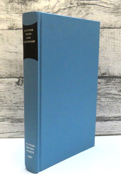 Scottish Texts and Calendars An Analytical Guide To Serial Publications By David and Wendy B. Steven book front cover