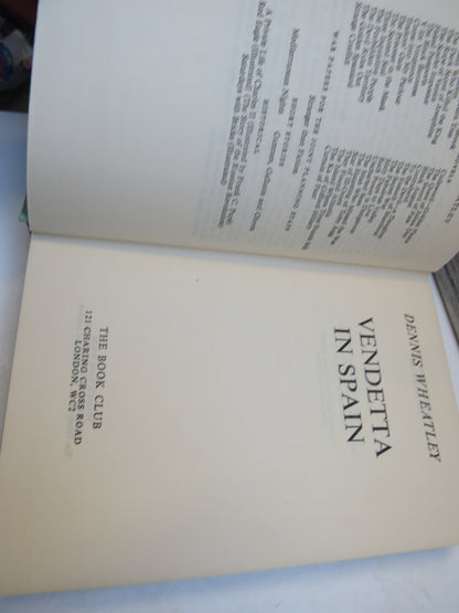 Vendetta In Spain By Dennis Wheatley 1961 book image 4