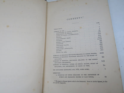 Manual Of The Education Act For Scotland By Alexander Craig Sellar 1872 book image 4