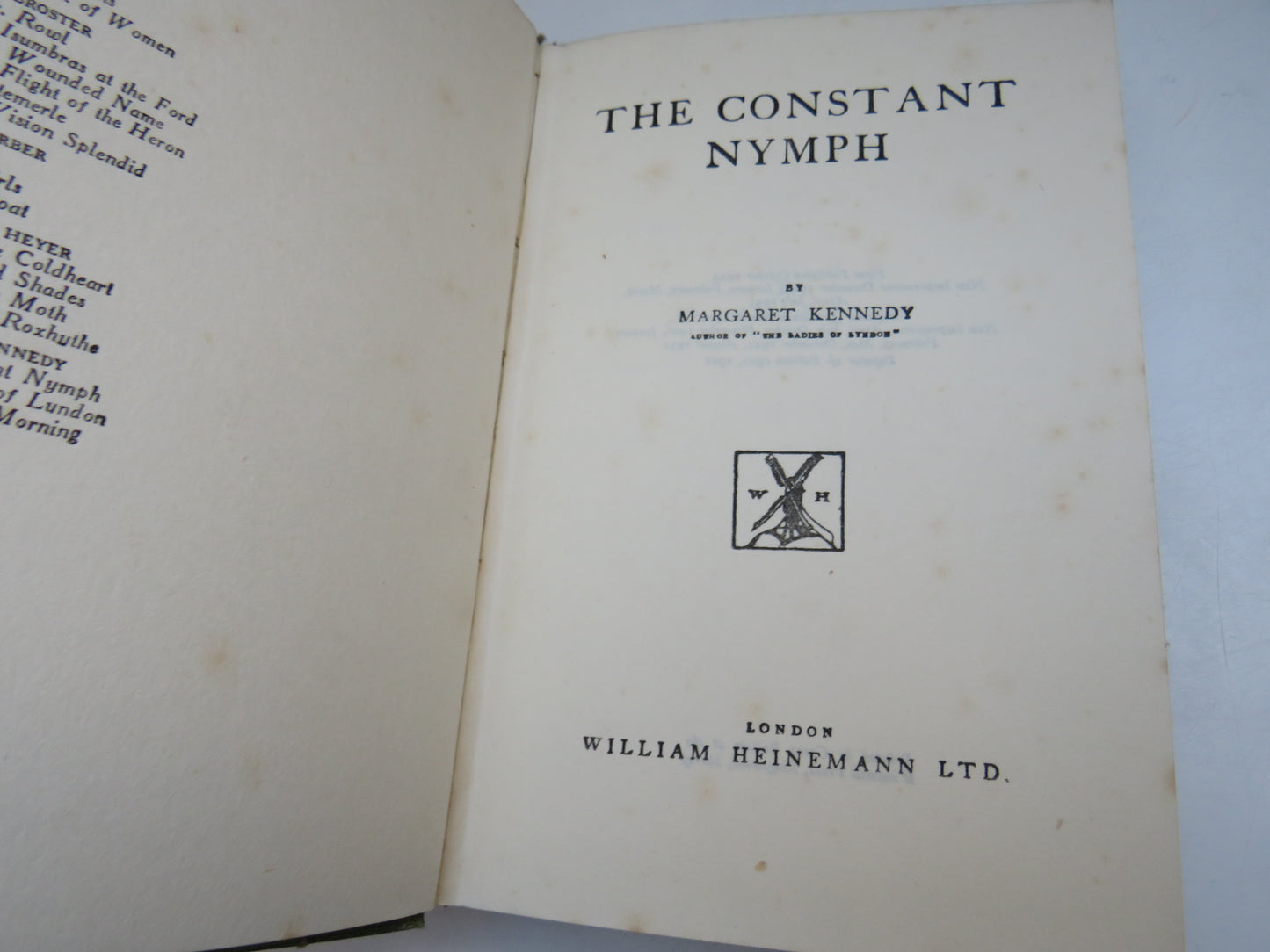 The Constant Nymph By Margaret Kennedy 1931 book image 3
