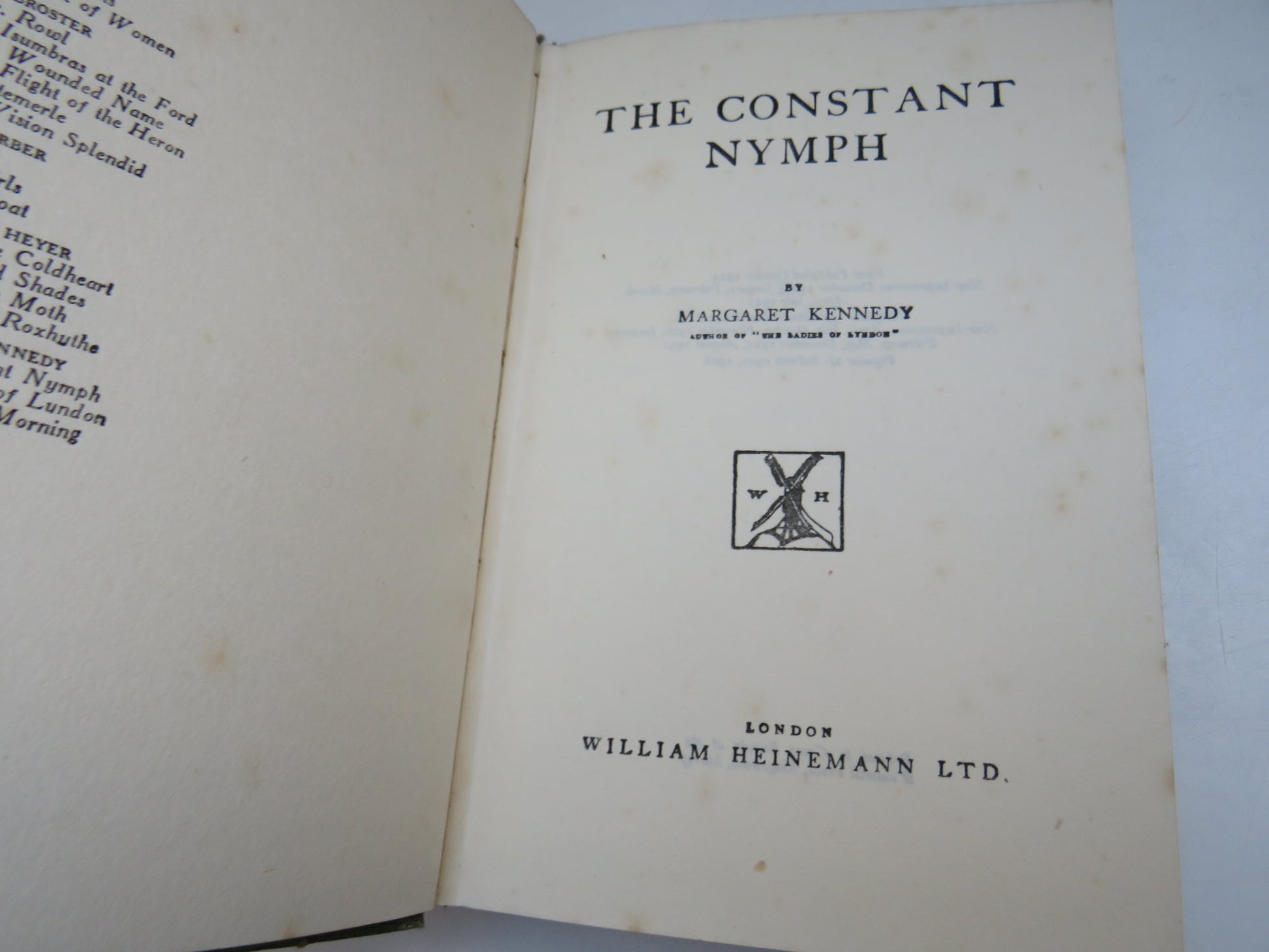 The Constant Nymph By Margaret Kennedy 1931 book image 3