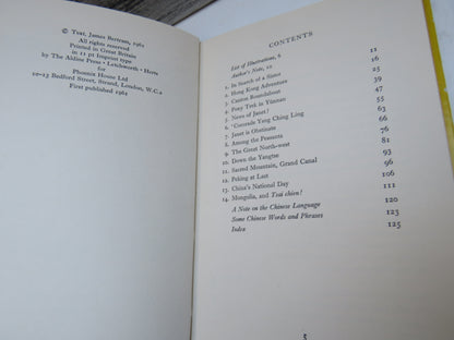 The Young Traveller In China Today By James Bertram 1961 book image 4