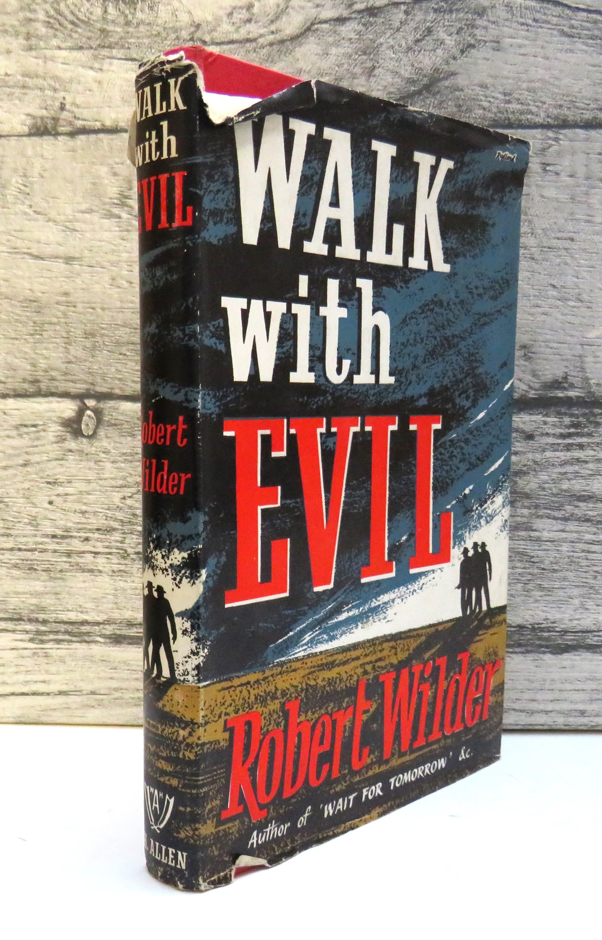 Walk With Evil By Robert Wilder 1958 1st Edition book front cover
