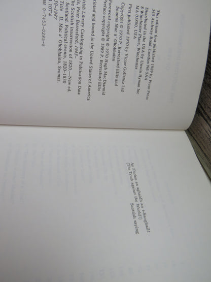 The Scottish Insurrection of 1820 By P. Berresford Eliis and Seumas Mac A' Ghobhainn 1989