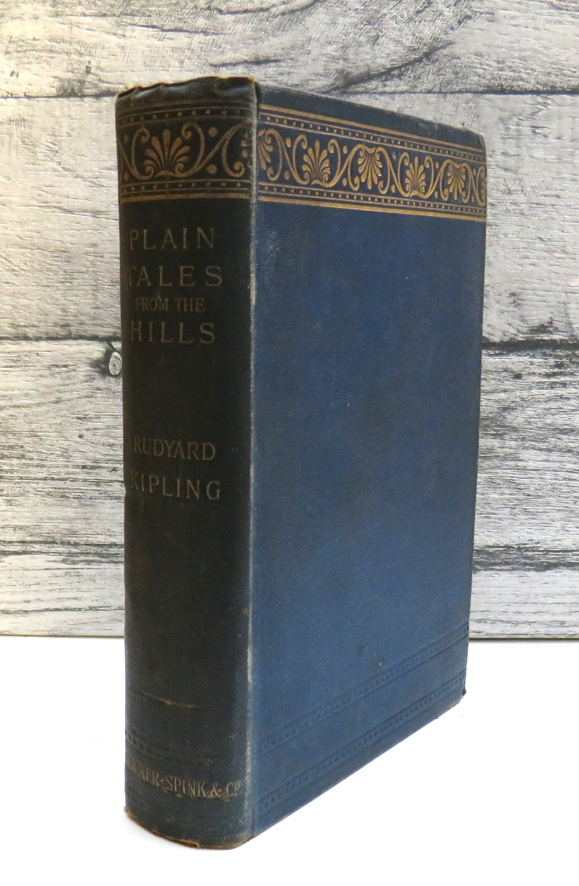 Plain Tales From The Hills By Rudyard Kipling 1890 book front cover