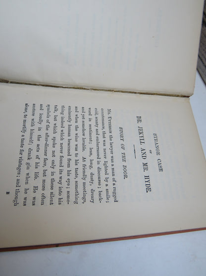 Strange Case of Dr Jekyll and Mr Hyde By Robert Louis Stevenson 1893 book image 4