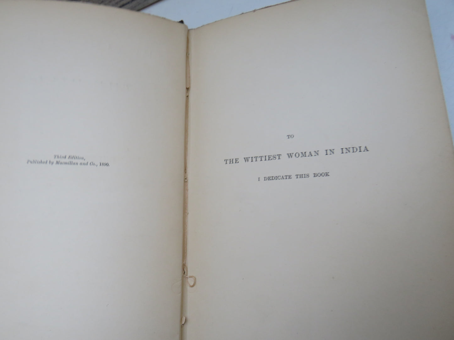 Plain Tales From The Hills By Rudyard Kipling 1890 book image 4