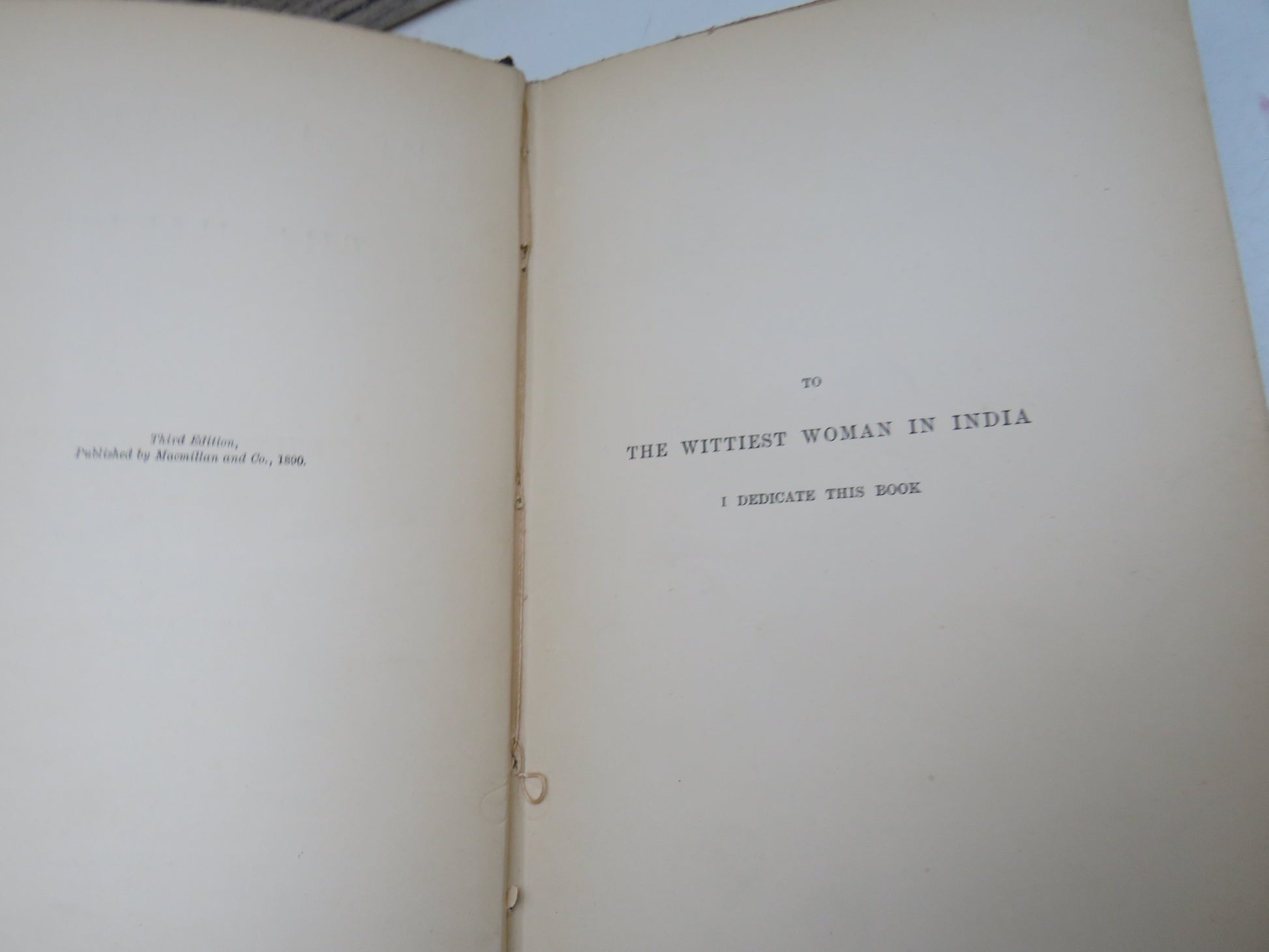 Plain Tales From The Hills By Rudyard Kipling 1890 book image 4