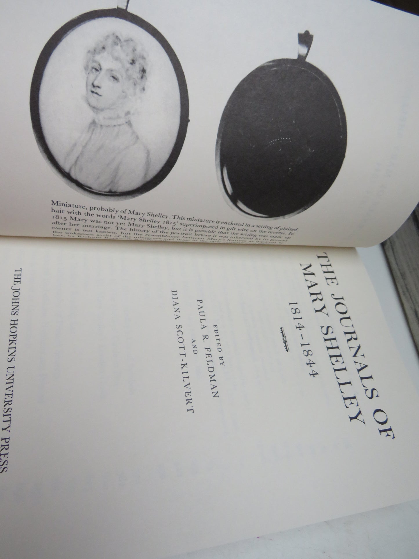 The Journals of Mary Shelley 1814-1844 1995