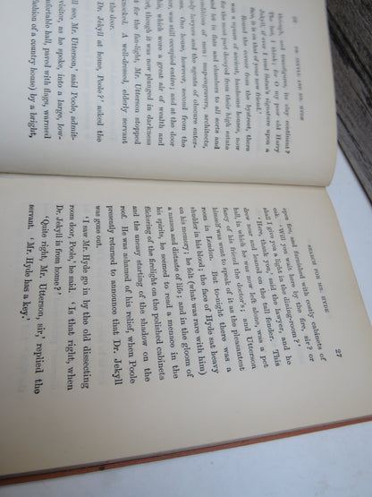 Strange Case of Dr Jekyll and Mr Hyde By Robert Louis Stevenson 1893 book image 5