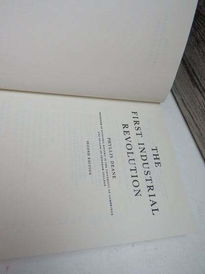The First Industrial Revolution By Phyllis Deane 1998