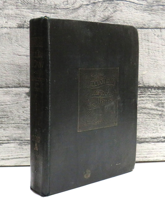 Characters and Characteristics of William Law Nonjuror and Mystic Selected and Arranged With An Introduction By Alexander Whyte 1893