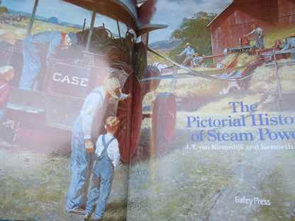 The Pictorial History of Steam Power By J.T. Van Riemsdijk and Kenneth Brown book image 3