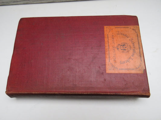 Jerome Cardan A Biographical Study By W.G. Waters 1898 1st Edition Antique Book