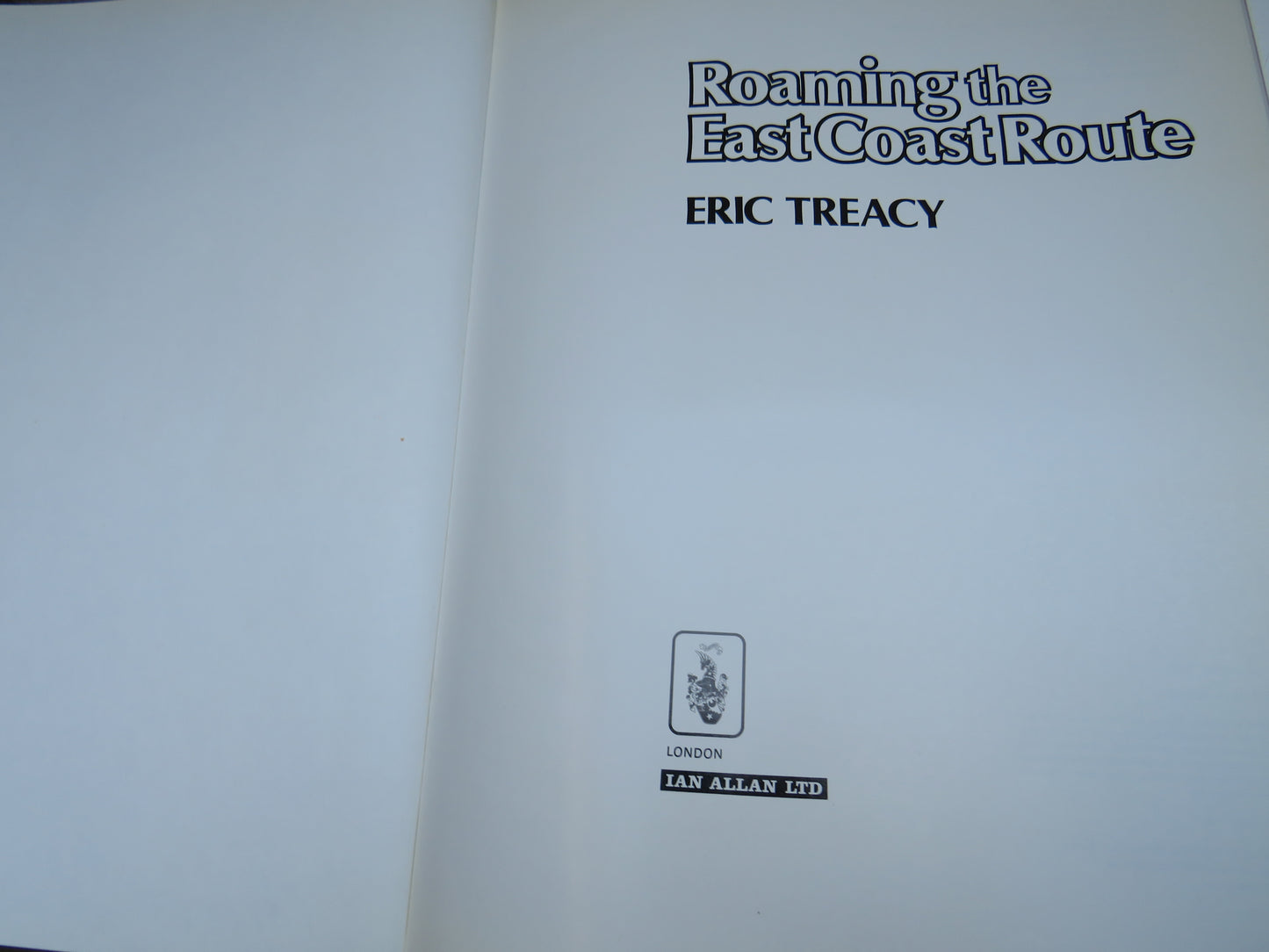 Roaming The East Coast Route By Eric Treacy 1977