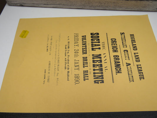 Crofter Power In Easter Ross The Land League At Work 1884-8 By Rob Gibson
