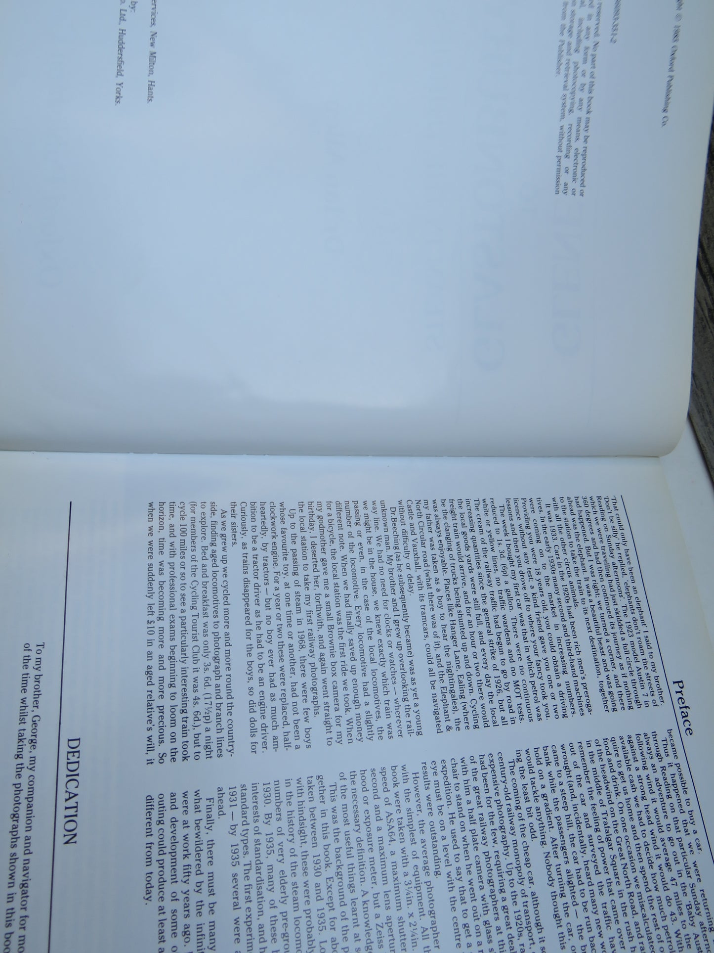 Gleneagles To Glastonbury Steam In The Thirties By Dr. Ian Allen 1985