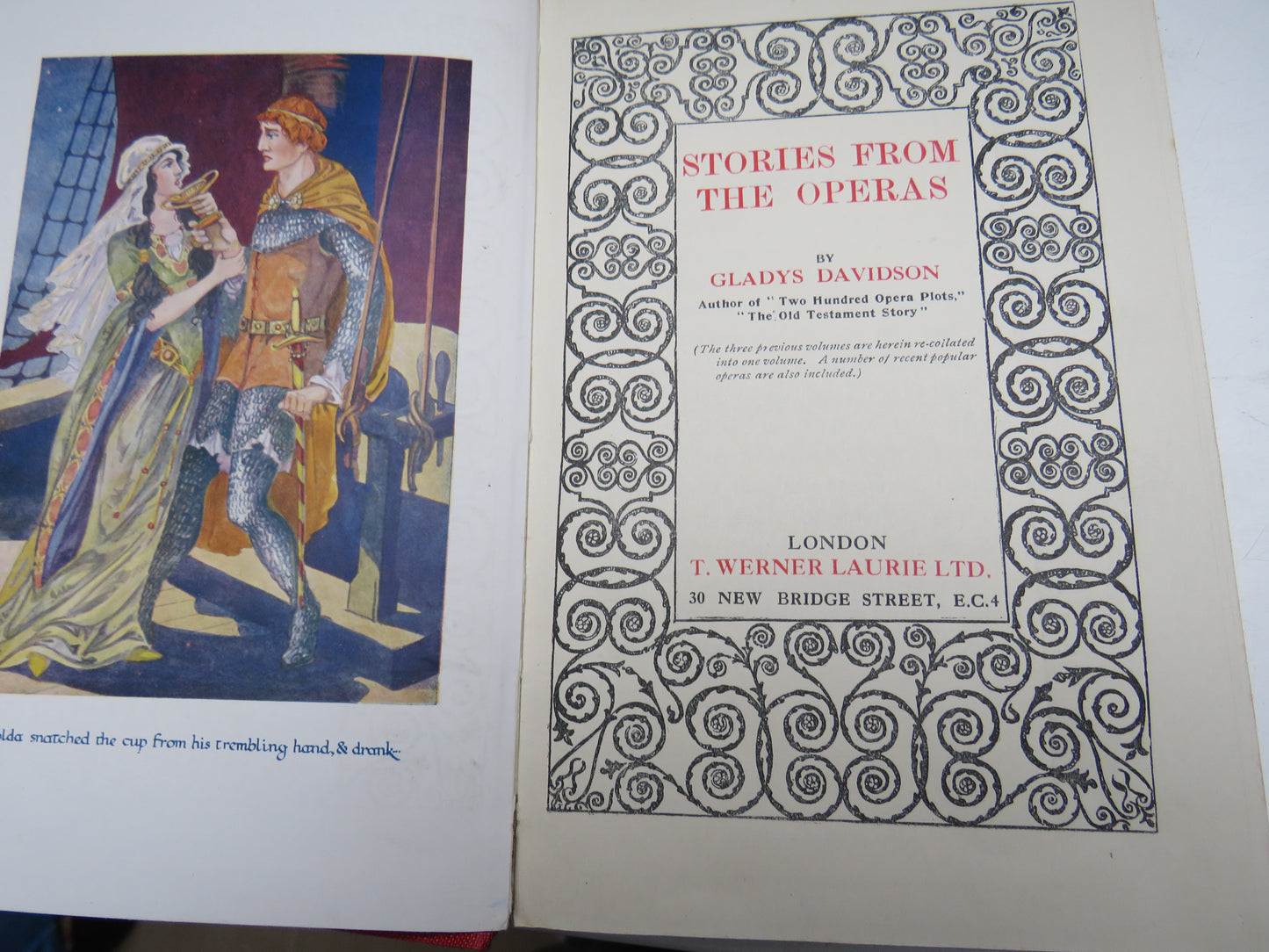Stories From The Operas By Gladys Davidson