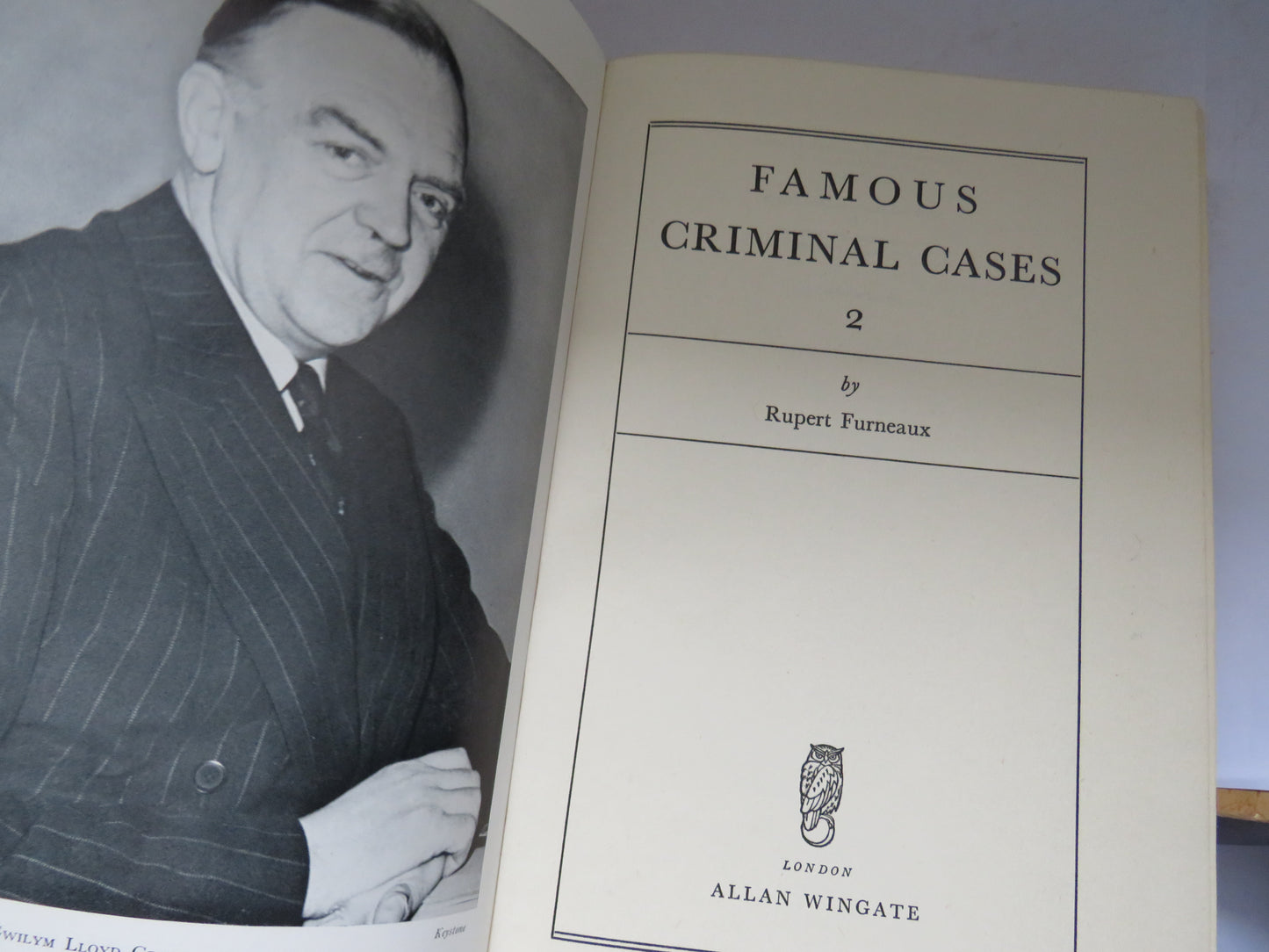 Famous Criminal Cases 2 By Rupert Furneaux 1955