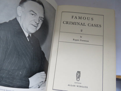 Famous Criminal Cases 2 By Rupert Furneaux 1955 book image 4