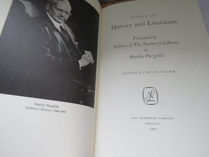 Essays In History and Literature Presented By Fellows of the Newberry Library To Stanley Pargellis E book image 4