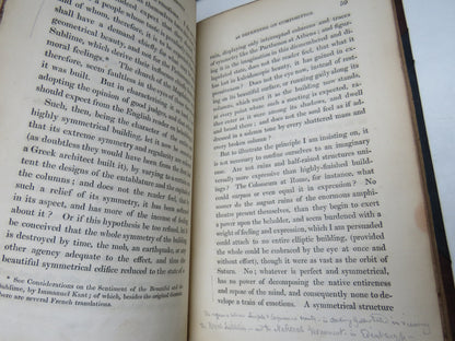 The Beautiful, The Picturesque, The Sublime By The Rev. J. G. Macvicar 1837