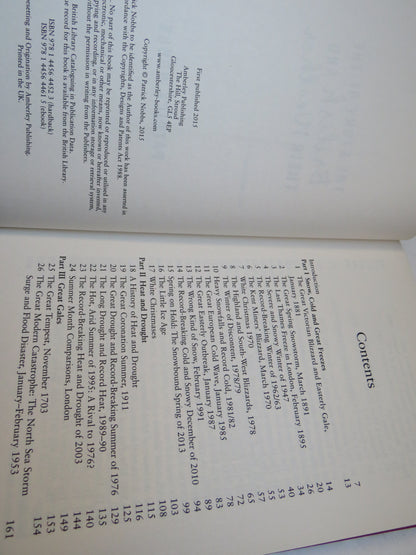 The Story of The British and Their Weather By Patrick Nobbs 2015 book image 4