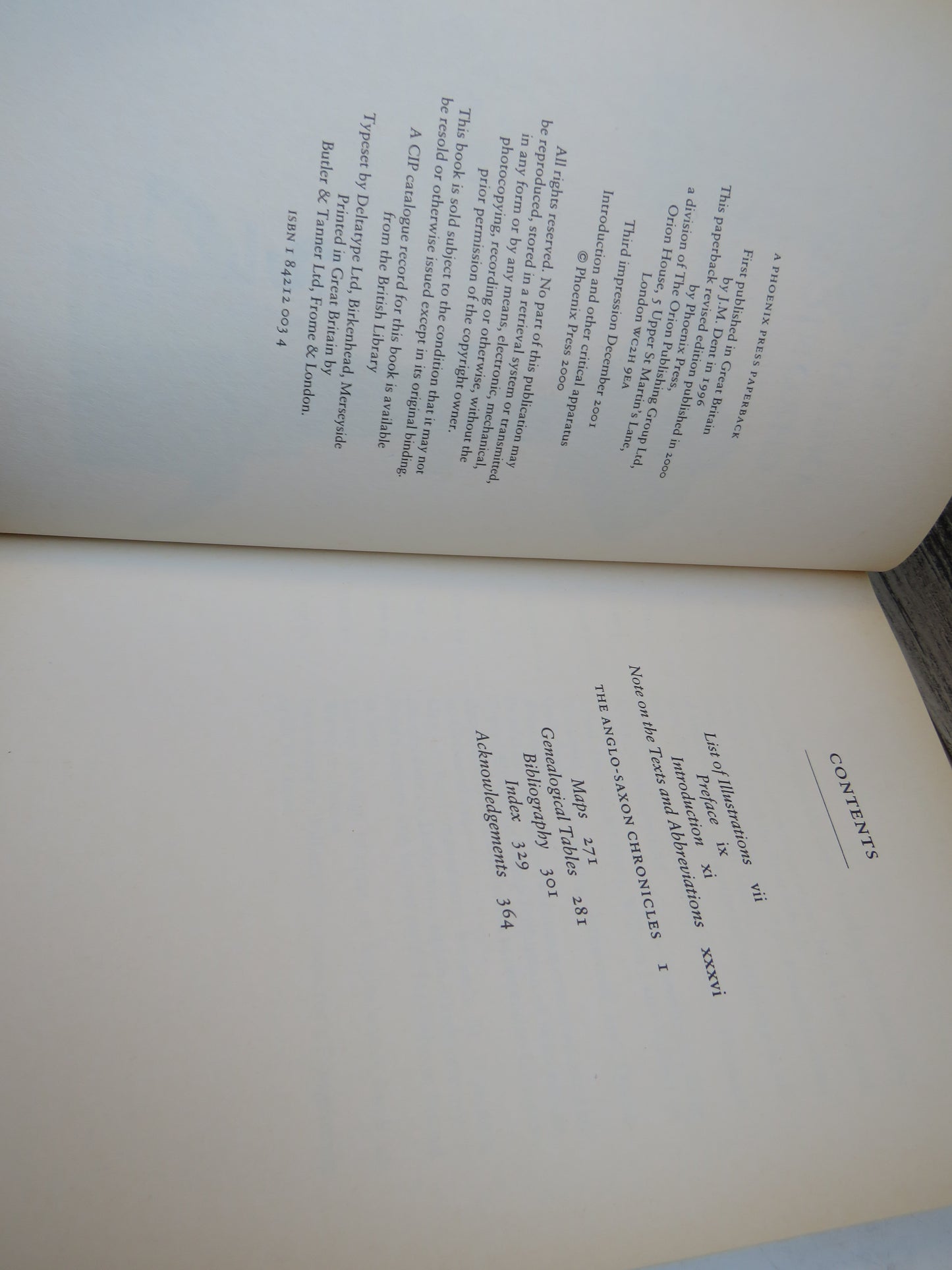 The Anglo-Saxon Chronicles Translated and Edited By Michael Swanton 2001