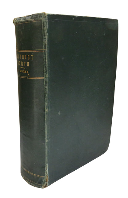 Fridtjof Nansen's "Farthest North" Being The Record of a Voyage of Exploration of the Ship Fram 1893 book front cover