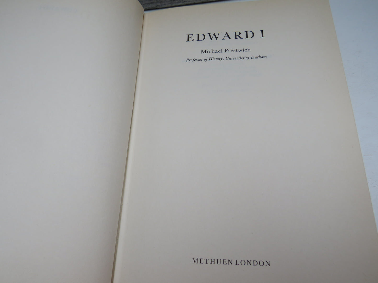 Edward I By Michael Prestwich 1988
